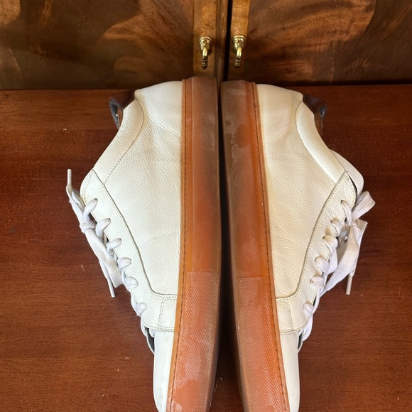 To Boot New York Adam Derrick White Leather Sneakers - Picture 7 of 10